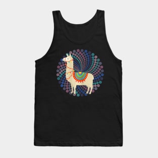 Llama Shirt For Women Mother's Day Gift For Alpaca Lovers Tank Top